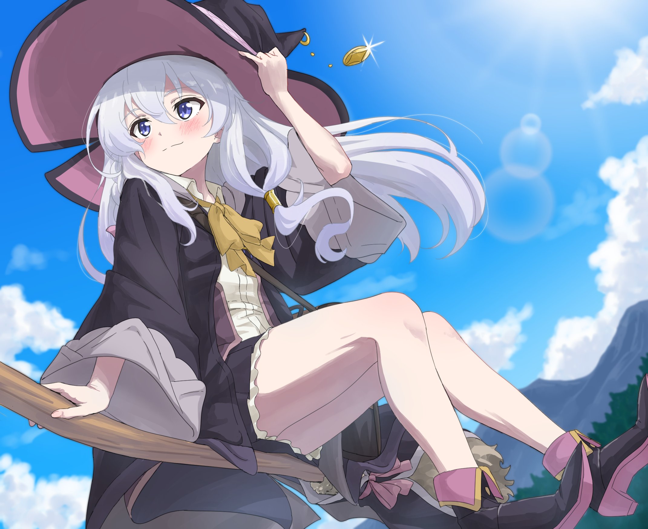 Anime-style homepage visual